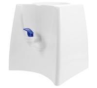 Baluue Distributeur d'Eau Froide Portable Mini pour Bouteille Gallon en Plastique Léger Robinet Intégré Refroidisseur d'Eau de Comptoir Bureau Camping et Extérieur