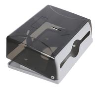 Baluue Distributeur Mural Essuie-Mains Noir Résistant pour Salle de Bain et Toilettes Support Pratique pour Papier Absorbant Montage Mural Gain de Place Usage Commercial et Domestique