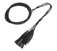 Baluue Écharpe Arabe Pour Headband Chic Noire Accessoire Traditionnel Pour Hijab Turban Pour Occasions Au Moyen-