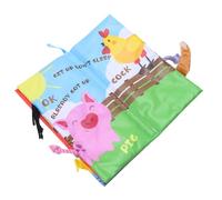 Baluue Éducatif pour Garçon Fille Sensoriel Cartonné avec Images Colorées et Sons Ferme Interactif pour Éveil et Apprentissage Préscolaire des Tout-petits