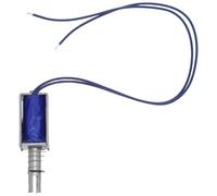 Baluue Électroaimant Solénoïde Dc 12V 2A à Poussée-Traction Interrupteur Télescopique en Fer Ensemble Actionneur Métallique pour Applications Industrielles et Machines Électriques