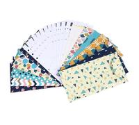 Baluue Ensemble de 26 Enveloppes Budgétaires et Gestion de Trésorerie Perforées en Papier avec Feuilles de Budget et Autocollants pour Organisation Mensuelle