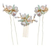 Baluue Épingle À Cheveux Chinoise En Forme De Fleur Pour Femme Peigne À Chignon Outil De Coiffure Pour Filles Et Femmes