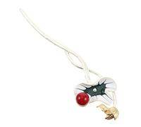 Baluue épingle à cheveux de style ancien baguettes de cheveux hanfu épingle à cheveux fleur classique hairpin barrette bâtons de cheveux de filles épingle à cheveux femmes alliage Silver