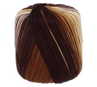 Baluue Fil à Tricoter Coton Dégradé Épais et Chaud pour Crochet DIY Bonnets Moufles Écharpes Accessoires Hiver