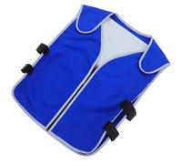 Baluue Gilet de Refroidissement Anti-chaleur Ajustable avec Sachets de Glace Gilet Rafraîchissant Léger pour Hommes et Femmes Protection Thermique pour Travail Extérieur et Activités