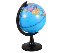 Baluue Globe Terrestre Éducatif pour Bureau Globe Politique Interactif pour Adolescents Décoration Géographique Précise pour Apprentissage Scolaire