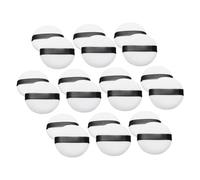 Baluue Houppettes à Poudre Végétalisées Lot de 20 Pièces Petit Format 55x12 Mm Souples et Ultra Douces pour Maquillage Visage Femme Finition Poudrée