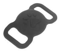 Baluue Housse de Protection Simple Silicone Compatible avec Airtag Étui Anti-Perte pour Animal Couvercle Protecteur et Facile à Installer pour Collier de Chien et Accessoires