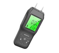 Baluue Humidimètre Numérique pour Bois avec Écran LCD Rétroéclairé Testeur Humidité Précis pour Murs Chauffage et Détection Eau Portable et Facile à Utiliser