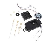 Baluue Kit de Mécanisme D’Horloge Murale Silencieux Aiguilles de Rechange Haut-Parleur Intégré et Fonction Déclenchement Pendule Compatible Réparation Horlogerie Montage Facile