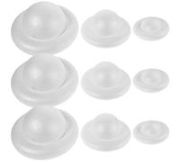 Baluue Kit de Projet Spatial 9 Pcs - Boules de Mousse Vierges Système Solaire en Polystyrène pour Activités Créatives Scolaires et Décorations Éducatives