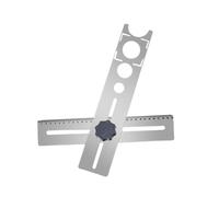 Baluue Localisateur de Réglable pour Carrelage et Verre Positionneur Professionnel avec Base Ventouse Robuste pour Perçage Précis de Carreaux et Marbre