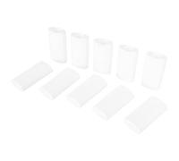 Baluue Lot 10 Flacons de Crème Anti-transpirant Transparents Petits Formats Pratiques pour Cosmétiques Portables Usage Personnel Voyage