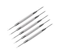 Baluue Lot de 10 Outils de Réparation pour Bracelet de Montre, Détacheur D’épingles, Acier Solide, Horloger Professionnel, Usage Solide et Précis, Accessoire pour Retirer et Changer des Bracelets