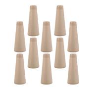 Baluue Lot de 10 Tubes en Papier pour Enrouleur de Laine, Porte-pelotes à Tricoter, Fente 5°57', Accessoires de Bobinage Textile pour Artisanat, Bricolage, Couture