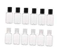 Baluue Lot De 12 Flacons De Lotion De Voyage Légers De 50 Ml Sous-bouteille Pour Émulsion Conception Facile À Presser