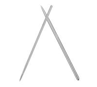 Baluue Lot de 2 Aiguilles en Acier Inoxydable pour Sculpture sur Argile Polymère Fine et Épaisse Outil de Modelage et Texturation pour Poterie Utilisation Professionnelle et Amateur