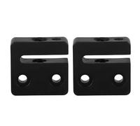 Baluue Lot de 2 Bases D'écrou Anti-jeu T8 8mm pour Imprimante 3d, Bloc Écrou en Plastique, Plaque D'écrou de Type T pour Composants et Accessoires D'imprimante 3d, Précision et