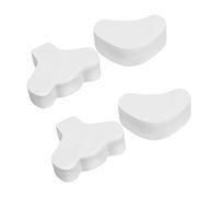 Baluue Lot de 2 Boîtes de Lingettes en Coton Blanc pour Nettoyage des Pores du Nez Menton, Patchs Nettoyants Visage Soin Profond et Absorption Optimale