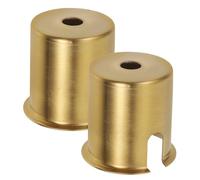 Baluue Lot de 2 Douilles E27 en Métal Cuivré pour Lampe de Table Suspendre Pièces de Rechange pour Luminaire Intérieur Tirette Support Décoratif Compatible Ampoules Standard