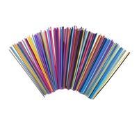 Baluue Lot de 260 Recharges de Filament Pcl 2,5 Mm X 15 Cm pour Stylo 3d, Filament Basse Température Multicolore, Accessoires D’impression 3d Polyvalents pour Amateurs Couleur Aléatoire