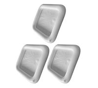 Baluue Lot de 3 Bacs à Glaçons Gonflables Flottants pour Buffet Porte-Boissons et Salades Grand Format Matériau Robuste pour Piscine Plage Barbecue et Pique-Niques
