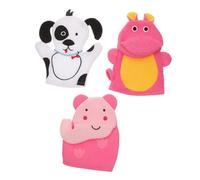 Baluue Lot De 3 Brosses De Bain Pour Garçon Et Filles Petit Format En Fibres Douces Éponge De Bain Pour Bébé Nettoyage Doux Pour Tout-petits Usage Quotidien