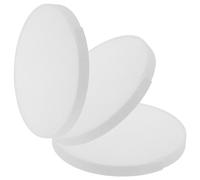 Baluue Lot de 3 Filtres de Rechange Ronds 12 CM pour Dépoussiéreur D’Ongles Filtres Efficaces pour Aspirateur à Ongles Compatibles Usage Salon et Manucure à Domicile