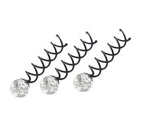 Baluue Lot De 3 Spirales Pour Chignons Accessoires Pour Cheveux Bruns Pinces À Chignon Pour Femmes Épingles À Cheveux Faciles À Utiliser