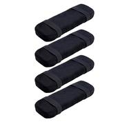 Baluue Lot de 4 Coussins D’Accoudoir pour Chaise de Bureau et Jardin Rembourrage Ergonomique Antidérapant Housses Confortables Compatibles Chaises Pliantes Voiture et Camping