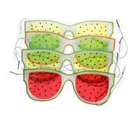 Baluue Lot De 4 Masques Pour Yeux Chauds Et Froids Réutilisables En Gel Thérapie Par La Chaleur Et Froid Froide Patch Pour Yeux Glacé D'Anniversaire