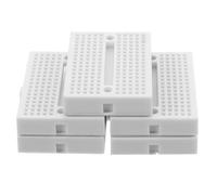 Baluue Lot de 5 Plaques D’Essai Soudables Blanches Miniatures Carte de Soudure Pcb Vierge pour Circuits Imprimés DIY Petite Plaque de Prototypage Électronique pour L’Éducation Projets