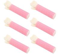 Baluue Lot de 6 Pinces Volumisantes Auto-Agrippantes Racines Bigoudis à Pince Rose pour Cheveux Accessoires Coiffure Légers et Confortables Coiffage Express pour Volume Naturel et