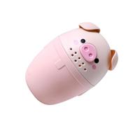 Baluue Louche à Eau Pour Garçon Fille Motif Cochon Tasse à Tête Lavage Polyvalente Outil Arrosage Fleurs Jardin Salle De Bain