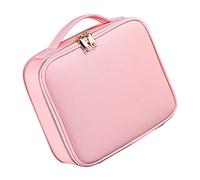 Baluue Malette De Maquillage Professionnelle avec Compartiments Réglables Trousse De Rangement Cosmétique Étanche Et Portable pour Coiffeurs Et Voyageurs Capacité