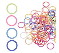 Baluue Marqueurs de Mailles en Métal pour Tricot et Crochet 12Mm Lot de 200 Pièces Multicolores Anneaux Ronds Anti-Accrocs Accessoires de Couture DIY pour Pulls et Projets de Laine