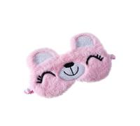 Baluue Masque De Sommeil Yeux Garçon Et Filles, Bandeau Poilu Petite Taille, Occultant Complet, Tissu Doux Rose, Compatible Maisons Et Voyages, Sommeil Confortable Pour Tout-petit