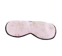 Baluue masque pour les yeux de sommeil pour la maison cache-oeil Dormir masque de sommeil en soie chauffé œil masque de sommeil pour les femmes masques pour les yeux endormis pondérés gel