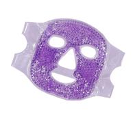 Baluue Masque Visage Gel Chaud/Froid Réutilisable Masque Visage Rafraîchissant Anti-Poches en PVC Écologique Couleur Violet Clair Soin Apaisant Maux de Tête et Gonflements Usage Relaxant