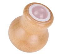 Baluue Massage Visage Jade et Bois Outil de Massage Refroidissant pour Yeux et Cou Masseur Facial Compact et Réutilisable pour Soins Peau Relaxation et Éclat