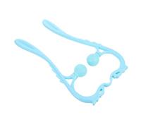 Baluue Masseur Nuque Manuel Professionnel Dispositif de Massage Cervical Ergonomique Appareil de Massage Dos et Cou Coussin de Soulagement Musculaire Masseur Cervical Inoxydable Bleu