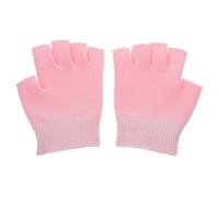 Baluue Mitaines Hydratantes Gel sans Doigts pour Femmes Mitaines Élastiques de Soin des Mains Nourrissent et Adoucissent la Peau Usage avec Crème ou Lotion Cadeau pour Anniversaire et