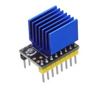 Baluue Module de Pilotage Silencieux pour Moteur Pas à Pas Tmc2209 avec Dissipateur Thermique Carte de Contrôle Compacte pour Imprimante 3D Compatible Robotique et Bricolage Contrôle