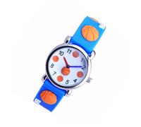 Baluue Montre Garçon Fille Garçon Motif Basket Montre Digitale Éducative pour Fille Précision