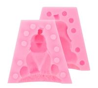 Baluue Moule Éléphant en Silicone Époxy Flexible 3d pour Loisirs Créatifs, Moule de Coulée Décoratif pour Savonnette, Gâteau et Résine, Réutilisable et Facile à Démouler, Taille Moyenne