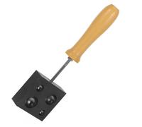 Baluue Moule en Graphite Demi-Sphère 19,5 X 5,5 X 2 CM pour Marquage au Fer Cuivre, Coulée de Métal et Travail du Bois, Outil Polyvalent pour Fusion et Artisanat