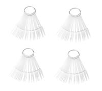 Baluue Nuancier de Vernis à Ongles Transparent 160 Pièces Format Éventail Outil D'entraînement Nail Art pour Apprenties Manucure Usage Salon Professionnel