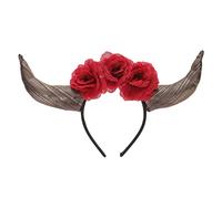 Baluue of The Dead Horn Headband Accessoire Floral Pour Festival Costume Cosplay Et Fête Thématique
