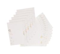 Baluue Papier à Lettres Vintage avec Enveloppes Élégantes pour Invitations Mariage et Correspondance Soignée